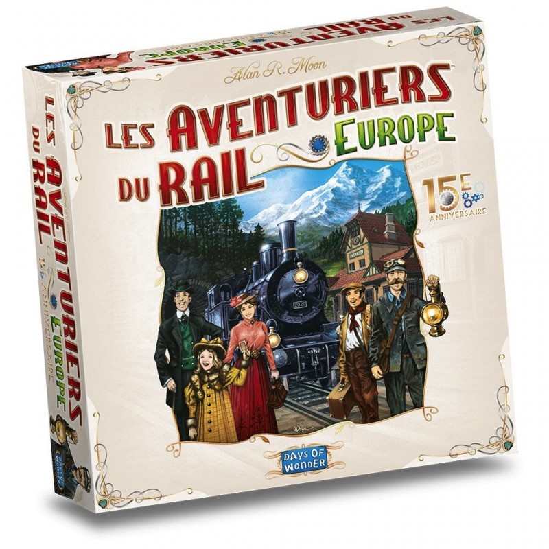Les Aventuriers Du Rail Europe - Edition 15ème Anniversaire