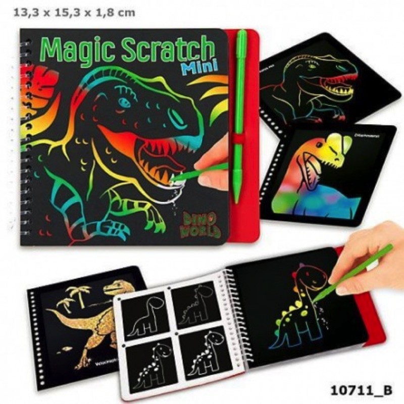 Dino World Mini album Magic-Sratch