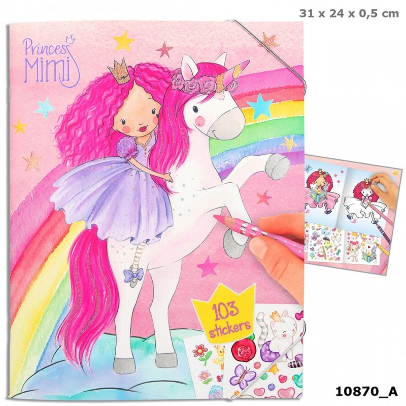 Princess Mimi - Album à colorier