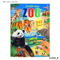 Album stickers Crée ton zoo