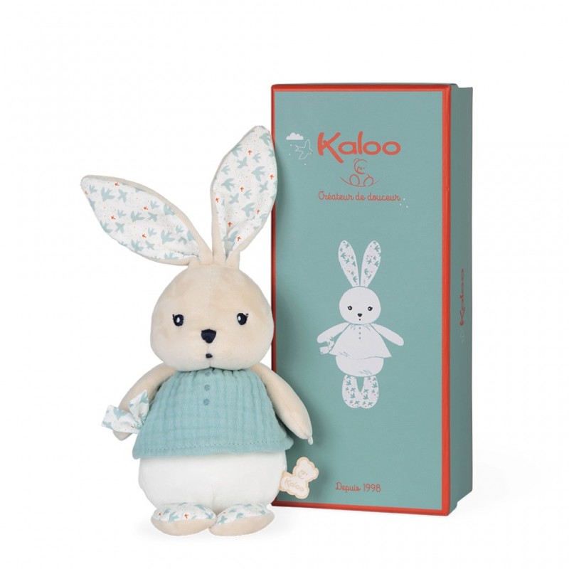 K'doux - Pantin lapin colombe - 25CM