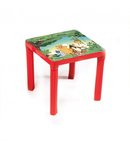 Table enfant rouge