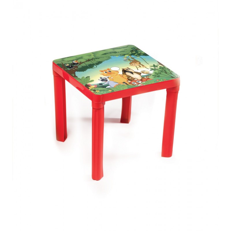 Table enfant rouge