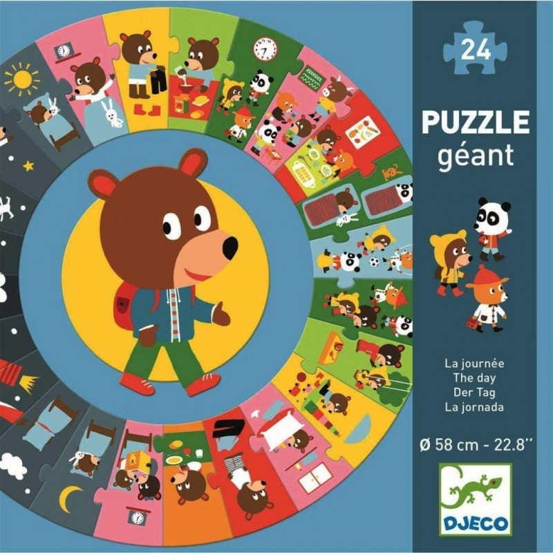 Puzzle géant La journée