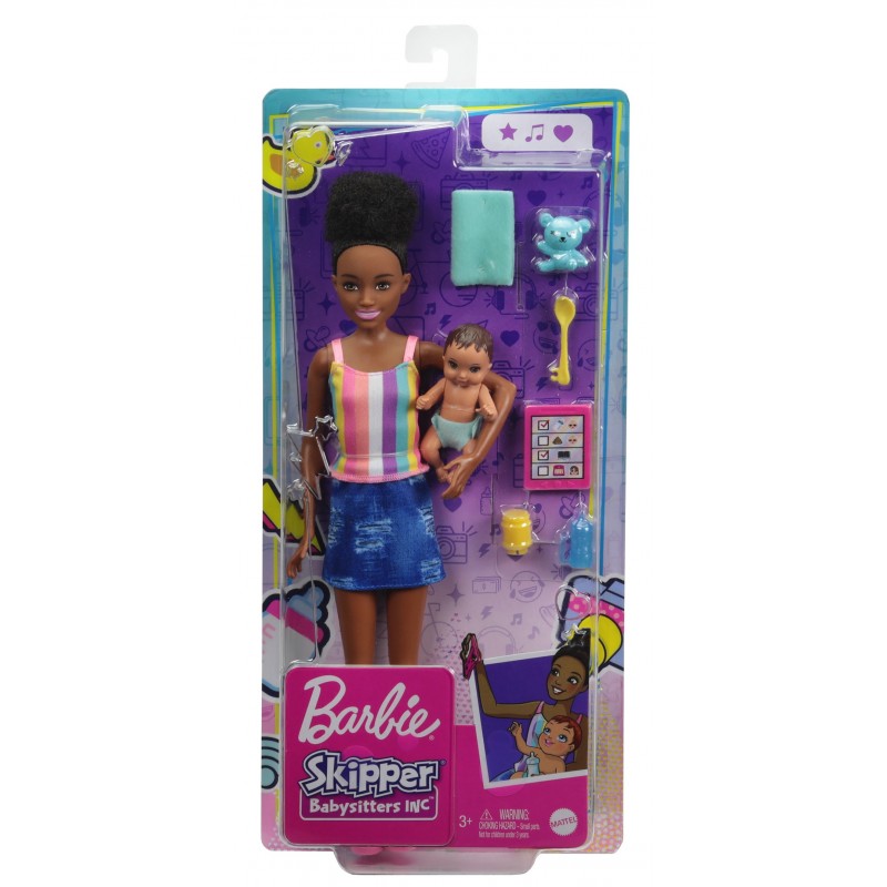 Barbie - Coffret Skipper Baby-Sitter