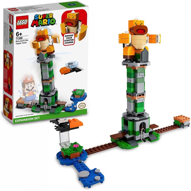 Lego 71388 - Super Mario Ensemble d’Extension La Tour Infernale du Boss Frère Sumo