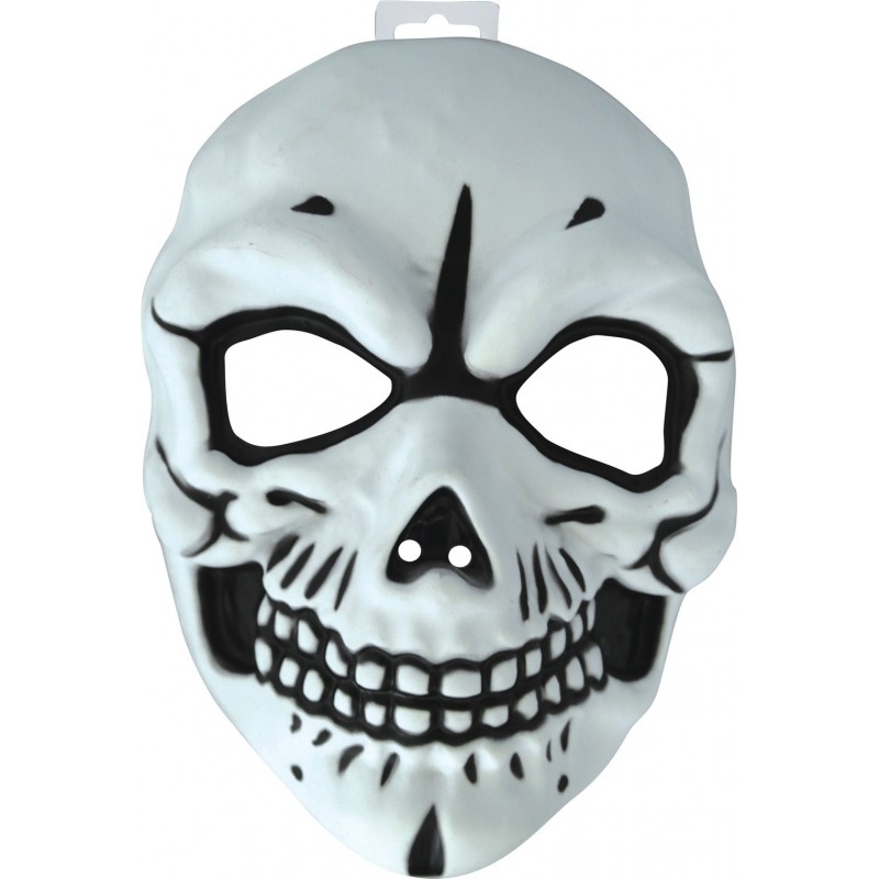 Masque squelette en PVC