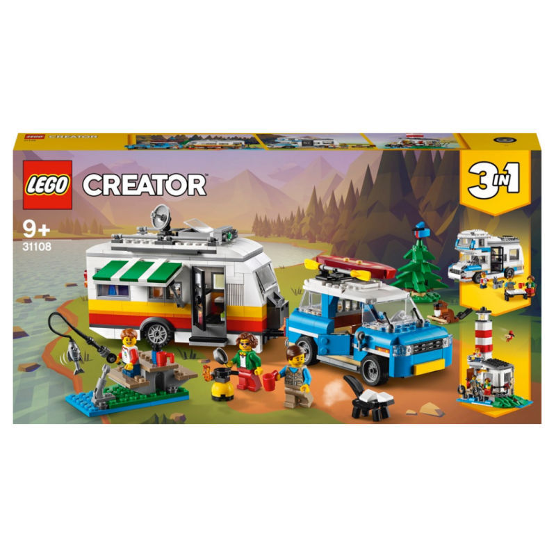Lego Creator 31108 - Les vacances en caravane en famille