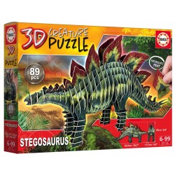 Stegosaurus 3D Créature Puzzle