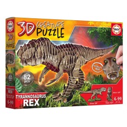 T-rex 3D Créature puzzle...