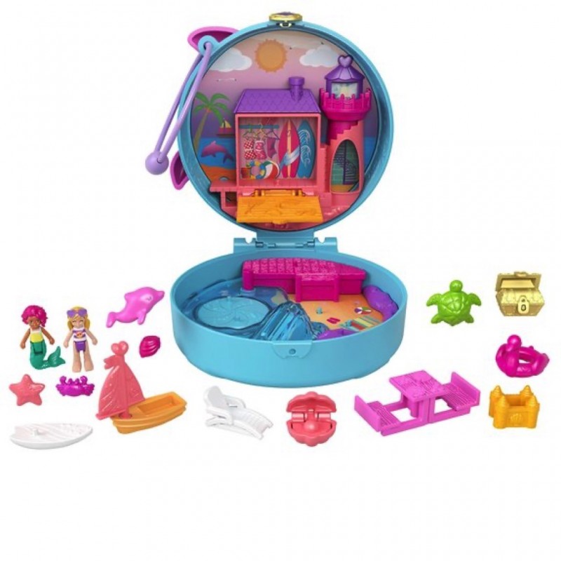 Polly Pocket - Coffret plage des dauphins