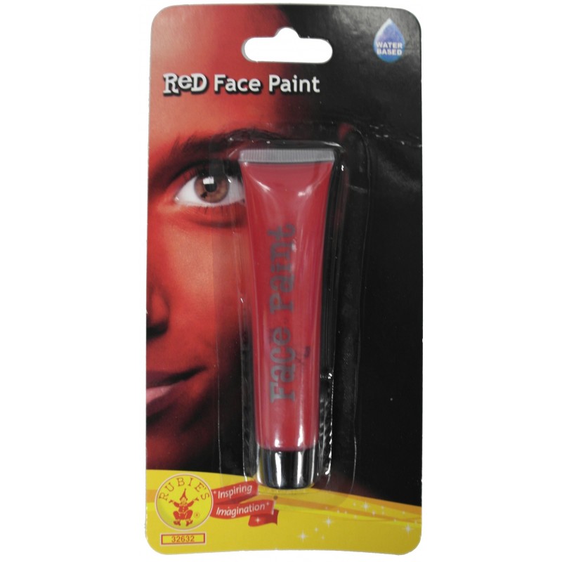 Tube peinture pour visage - rouge