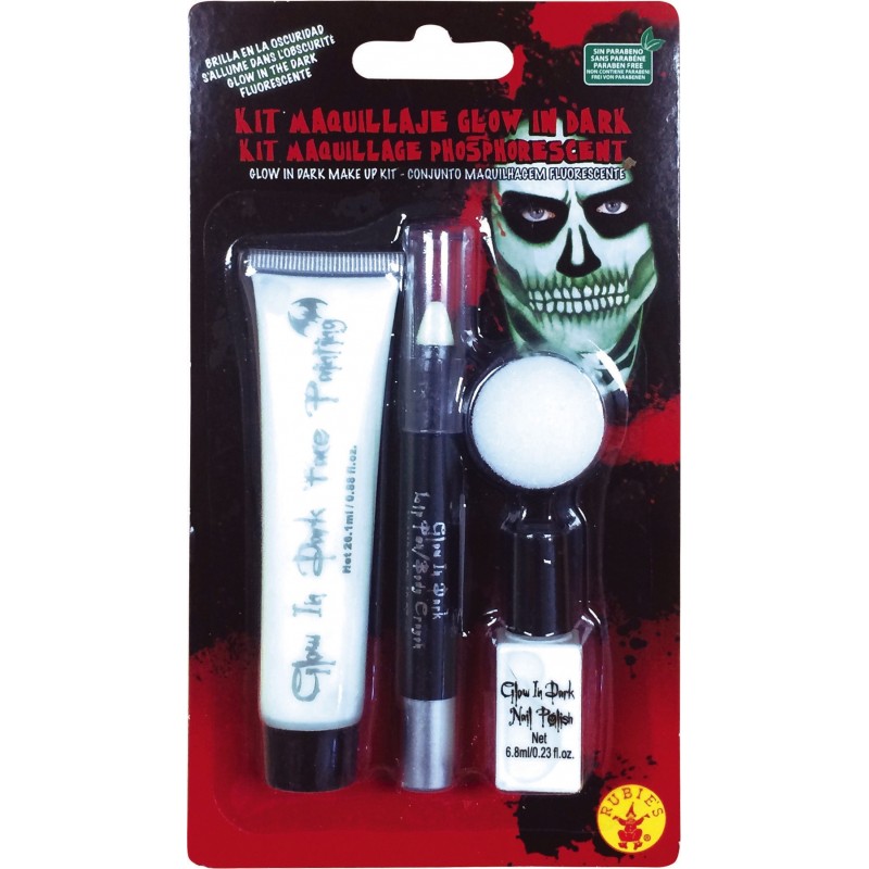 Kit de maquillage phosphorescent