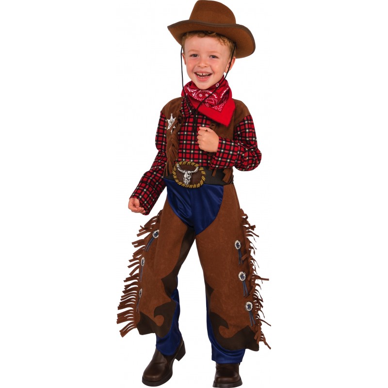 Déguisement cowboy sans chapeau 5/6 ans