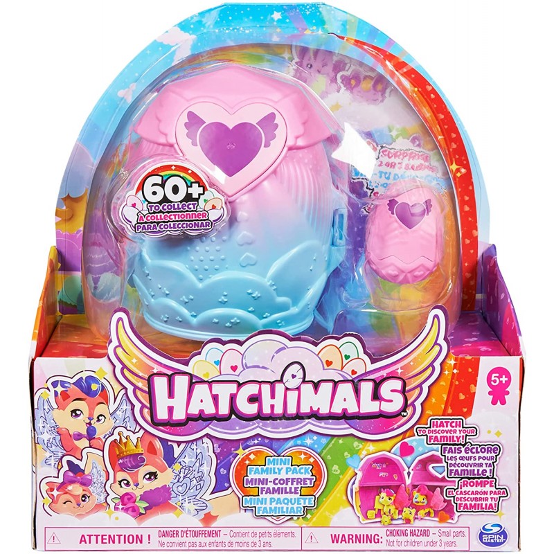 La Maison et ses 4 figurines surprises - Hatchimals Familles