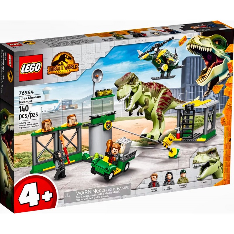 Lego Jurassic World 76944 : L’évasion du T. rex
