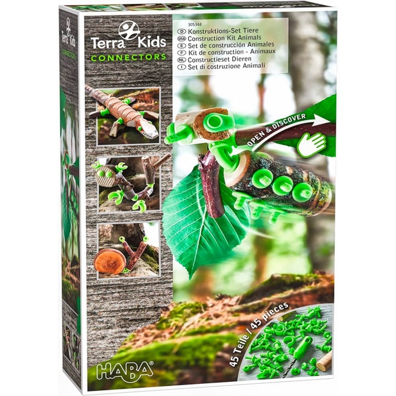 Terra kids connectors - kit animaux