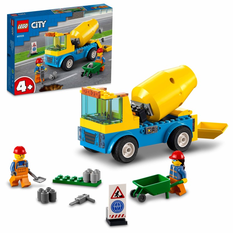 Lego City 60325 : Le Camion Bétonnière