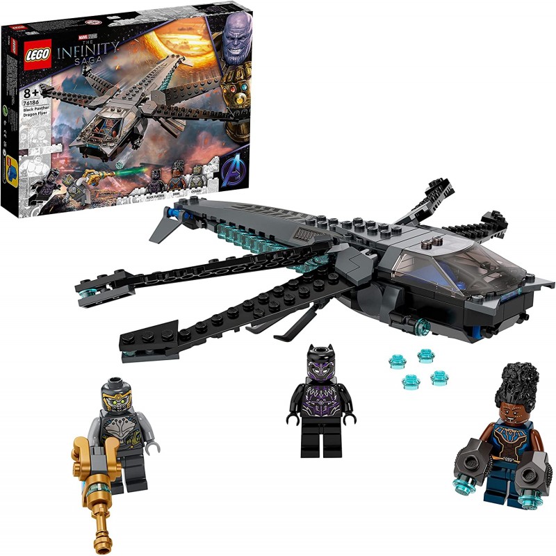 Lego Marvel 76186 : Le Dragon Volant de Black Panther