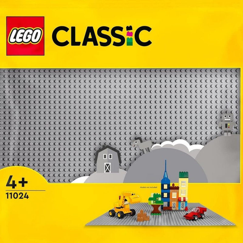 Lego Classic 11024 : La Plaque de Construction Grise 48x48