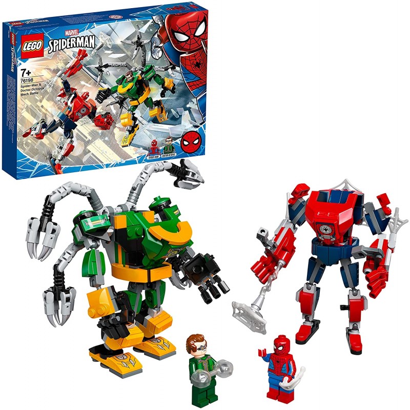 Lego Marvel 76198 : La Bataille des Robots Spider-Man & Doctor Octopus