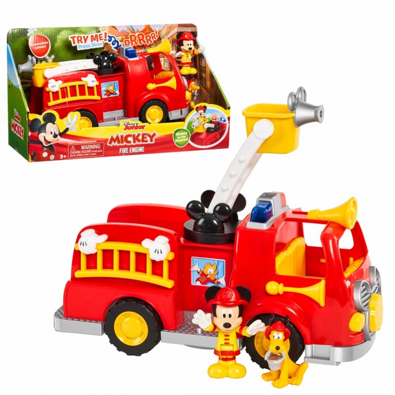 Mickey – Camion De Pompier Avec Fonctions Sonores Et Lumineuses