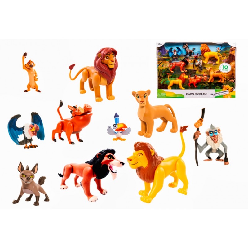 Le Roi Lion - Coffret 10 Figurines