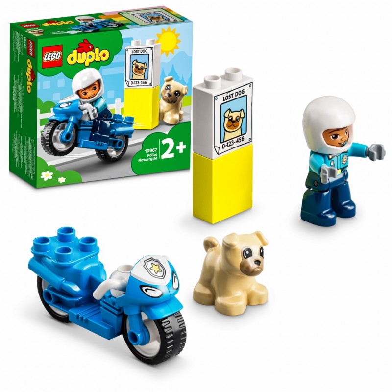 La Moto De Police - 10967 Lego Duplo