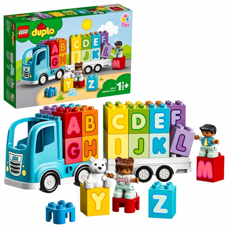 Le camion des lettres - 10915  Lego Duplo