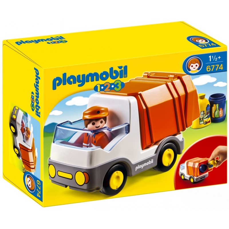 Camion Poubelle - Playmobil 1.2.3 - 70495