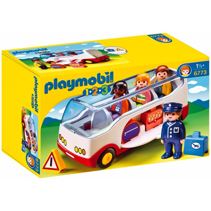 Autocar De Voyage - Playmobil 1.2.3 - 6773