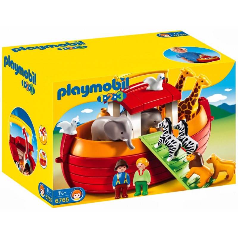 Arche De Noé Transportable - Playmobil 1.2.3 - 6765