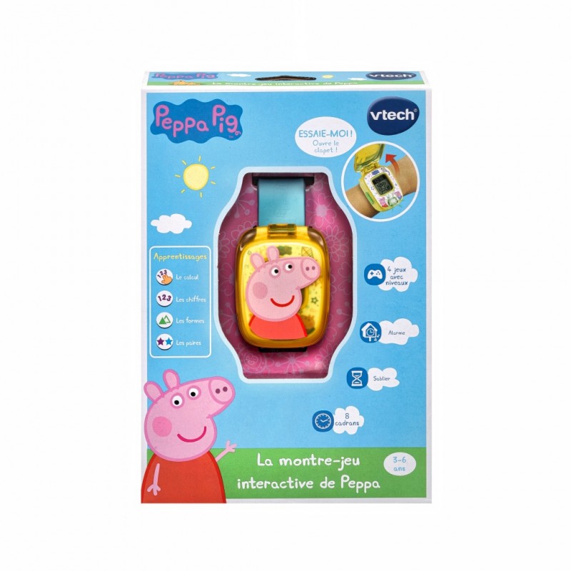 Peppa Pig - La Montre Jeu Interactive De Peppa