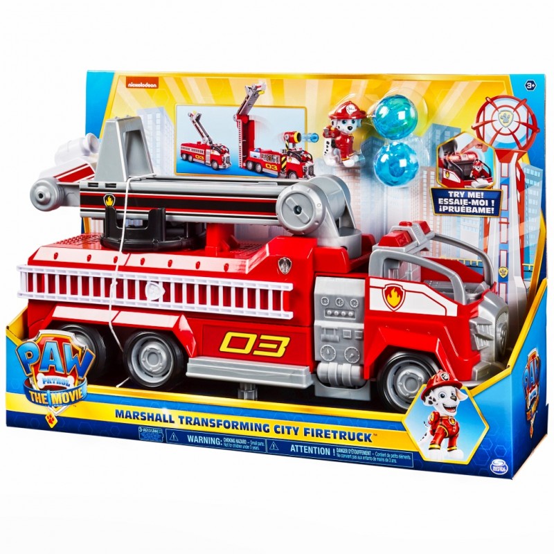 Camion De Pompiers Transformable Marcus