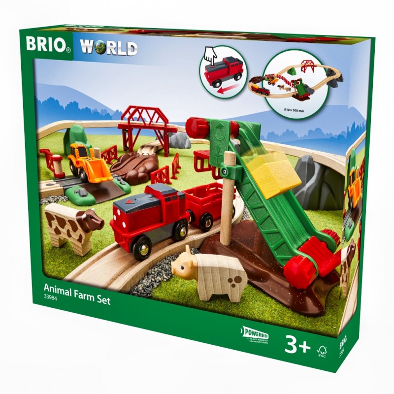 Brio - Circuit Ferme Locomotive