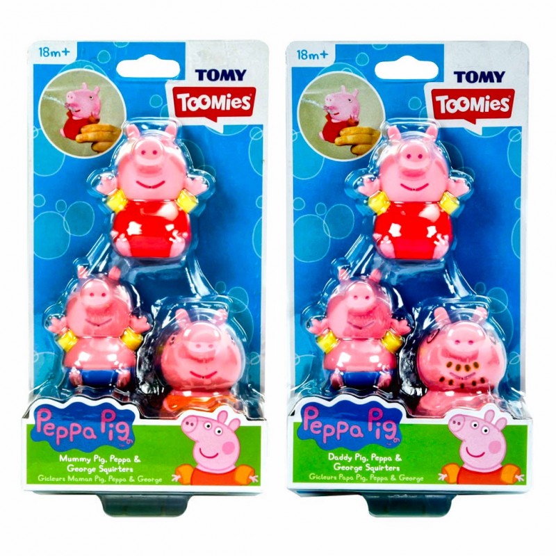Gicleurs De Bain Peppa Pig : Lot De 3