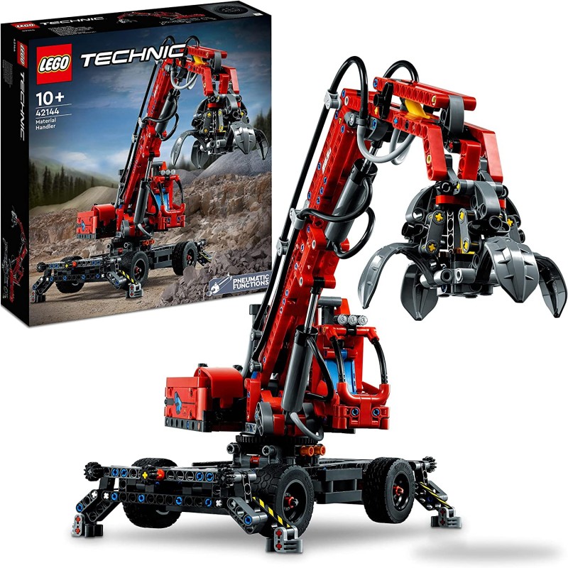 Lego Technic 42144 : La grue de manutention