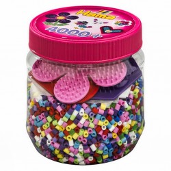 Midi Pot Rose 4000 Perles...