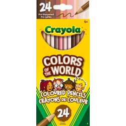 24 Crayons De Couleur -...