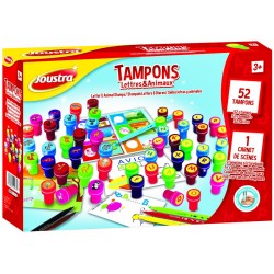 Tampons Lettres & Animaux X52