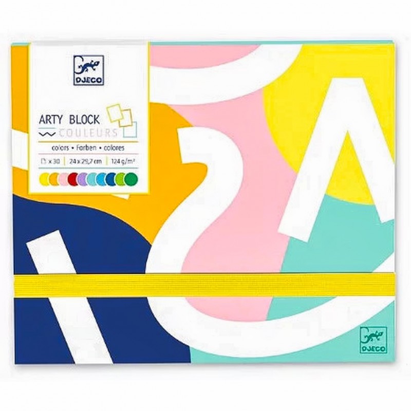 Arty Block - Papier Coloré