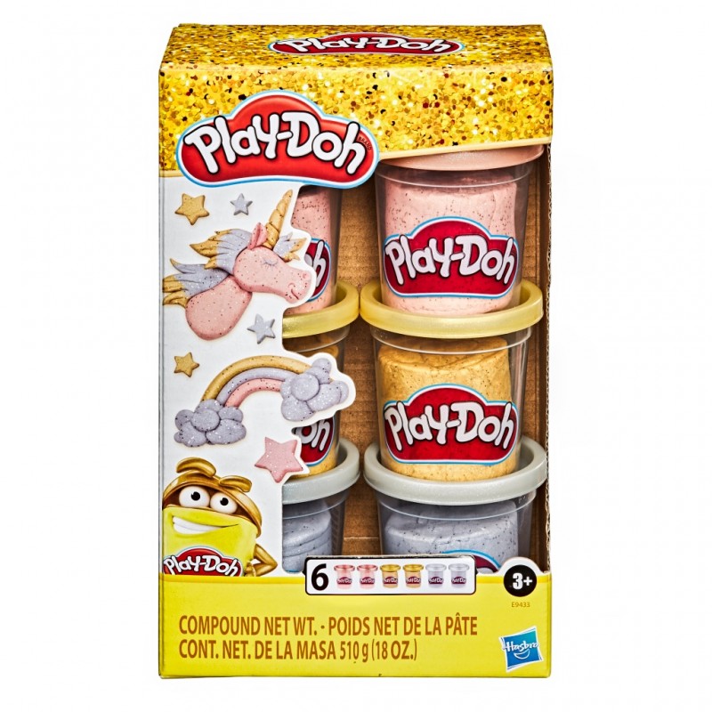 Play-Doh - Collection De Pâte Métallique