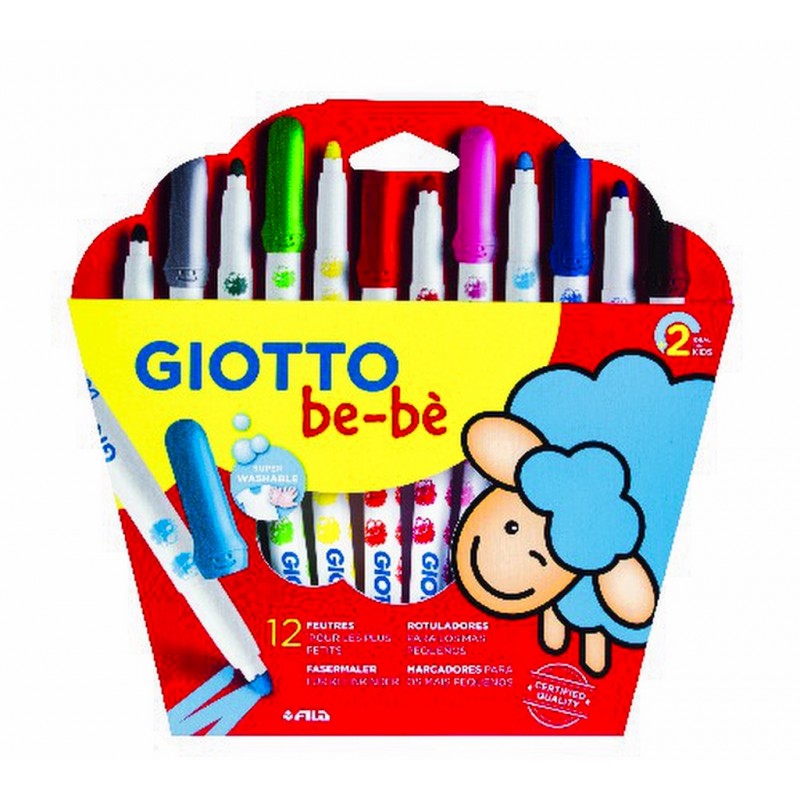 Etui 12 Feutres Maxi Giotto