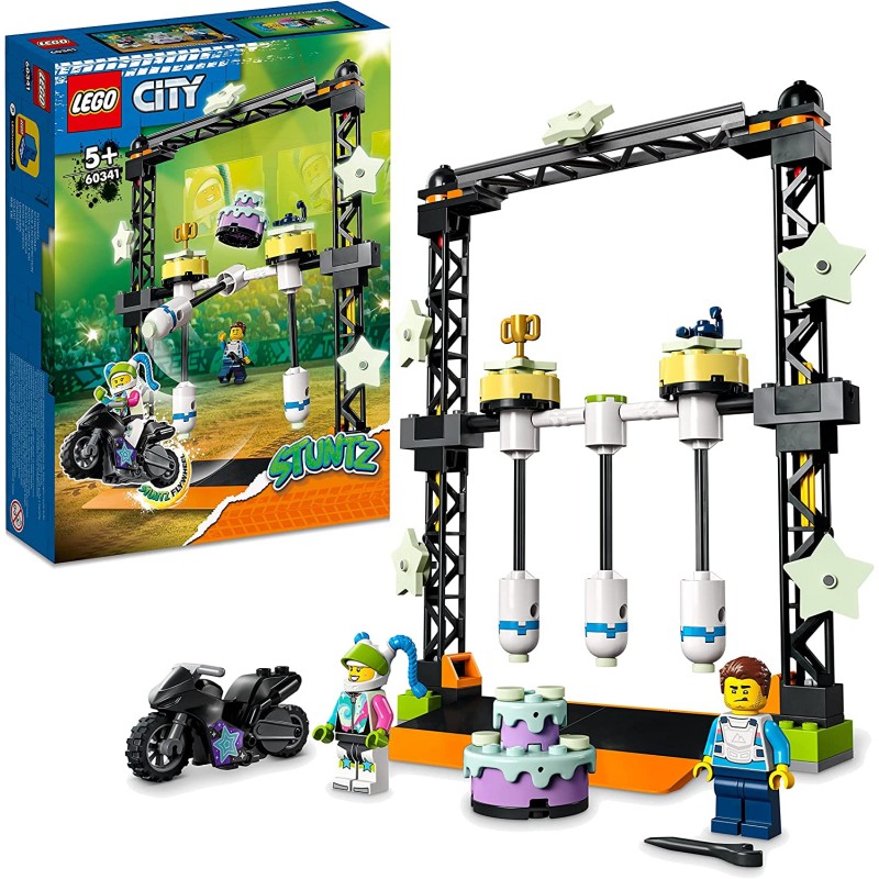 Lego City 60341: Le Défi de Cascade, Les Balanciers