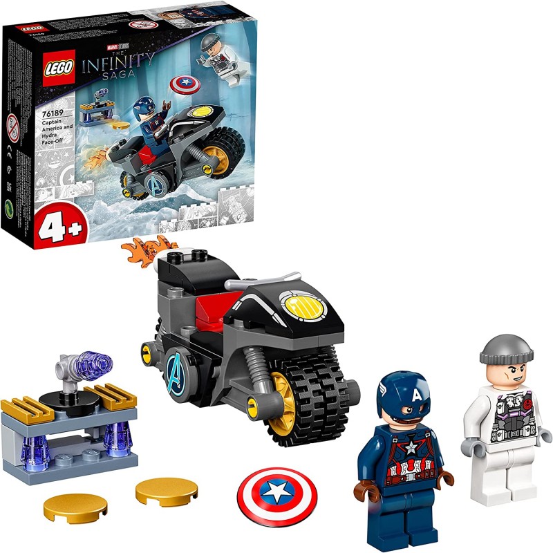 Lego Marvel 76189 : L’affrontement entre Captain America et Hydra
