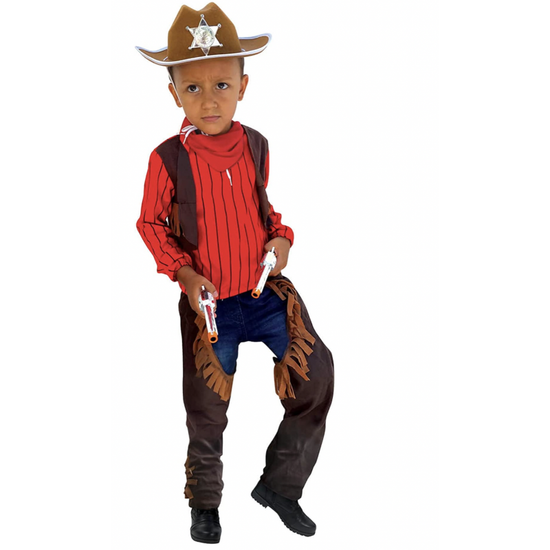 Déguisement cow-boy L - 8/10 ans