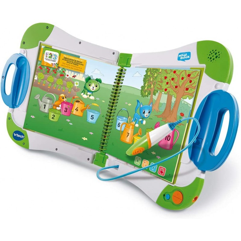 VTech - MagiBook Pack vert + 3 Livres Jeux