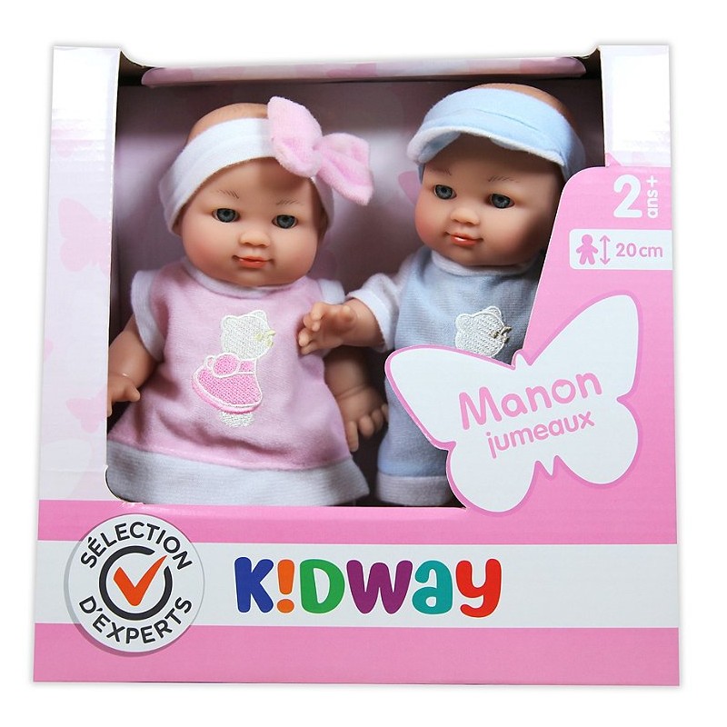 Sélection d'Experts - Kidway - Manon le sac à langer - Poupée - 2 ans et +  au meilleur prix