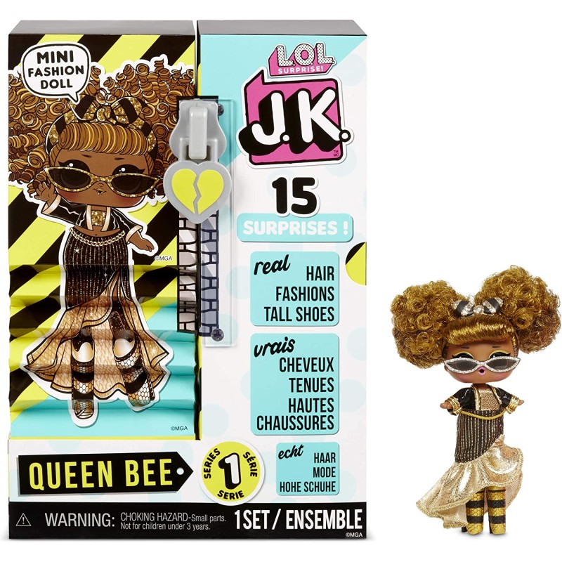 LOL Surprise Mini Poupées Mannequin JK Queen Bee