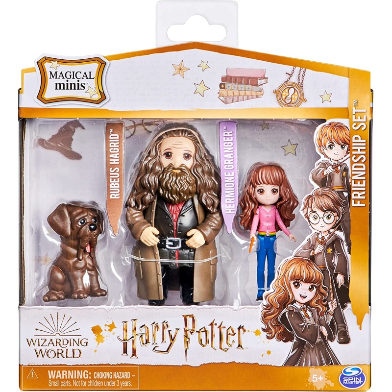 Pack Amitié Magical Minis Hermione & Hagrid Wizarding World